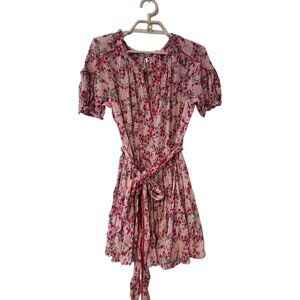 Poupette St Barth Ivy mini dress womens Medium Kookoo bird